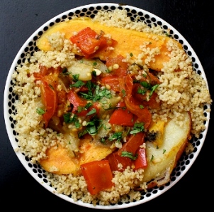 Vegetable Tajine with couscous