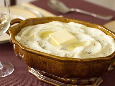How to slim down mashed potatoes